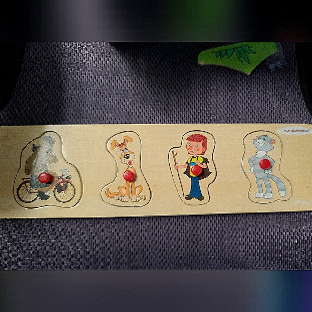 Wooden puzzle Prostokvashino